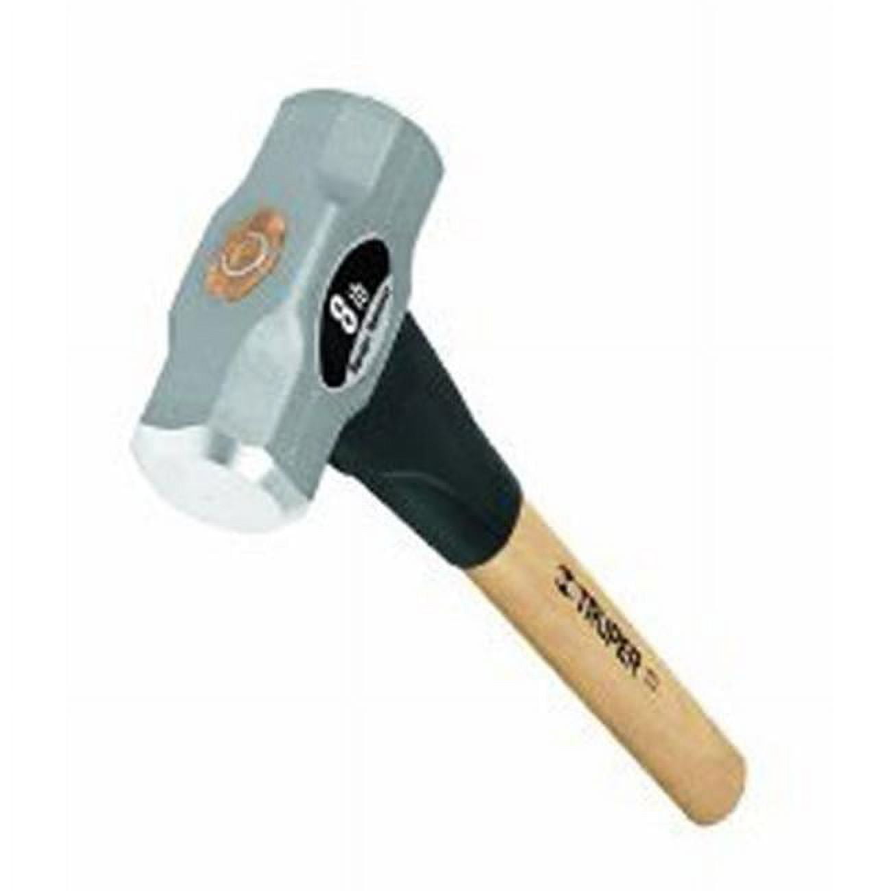 Truper 33187 8-Pound Sledge Hammer Heavy Duty Hickory Handle, 16-Inch