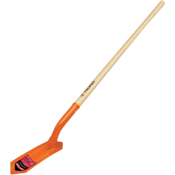Truper Tru Pro 47 In. Wood Handle Trench Shovel TRS-4C
