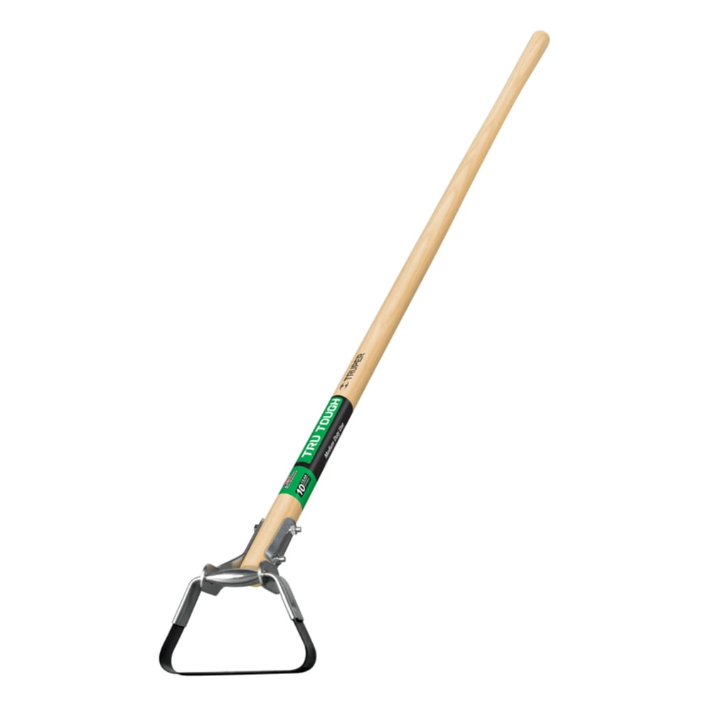Truper 58 in Double Edge Hoe with Wood Handle
