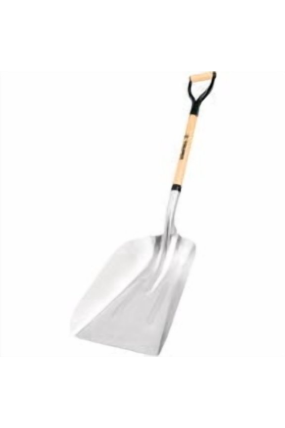Tru Pro Aluminum D-Grip Scoop Shovel - Pack of 3