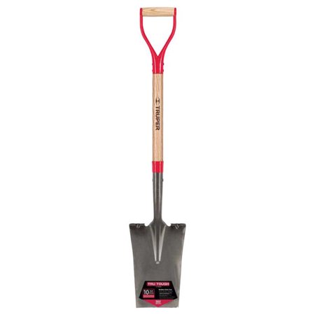1 pc Truper Tru-Tough 41 in. Steel Square Garden Spade Wood Handle
