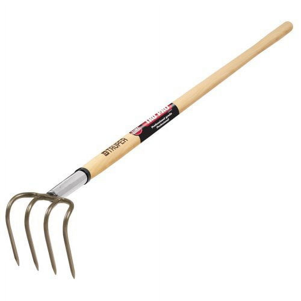 Truper Tru Pro Garden Cultivator, Long Handle Steel Hand Tool