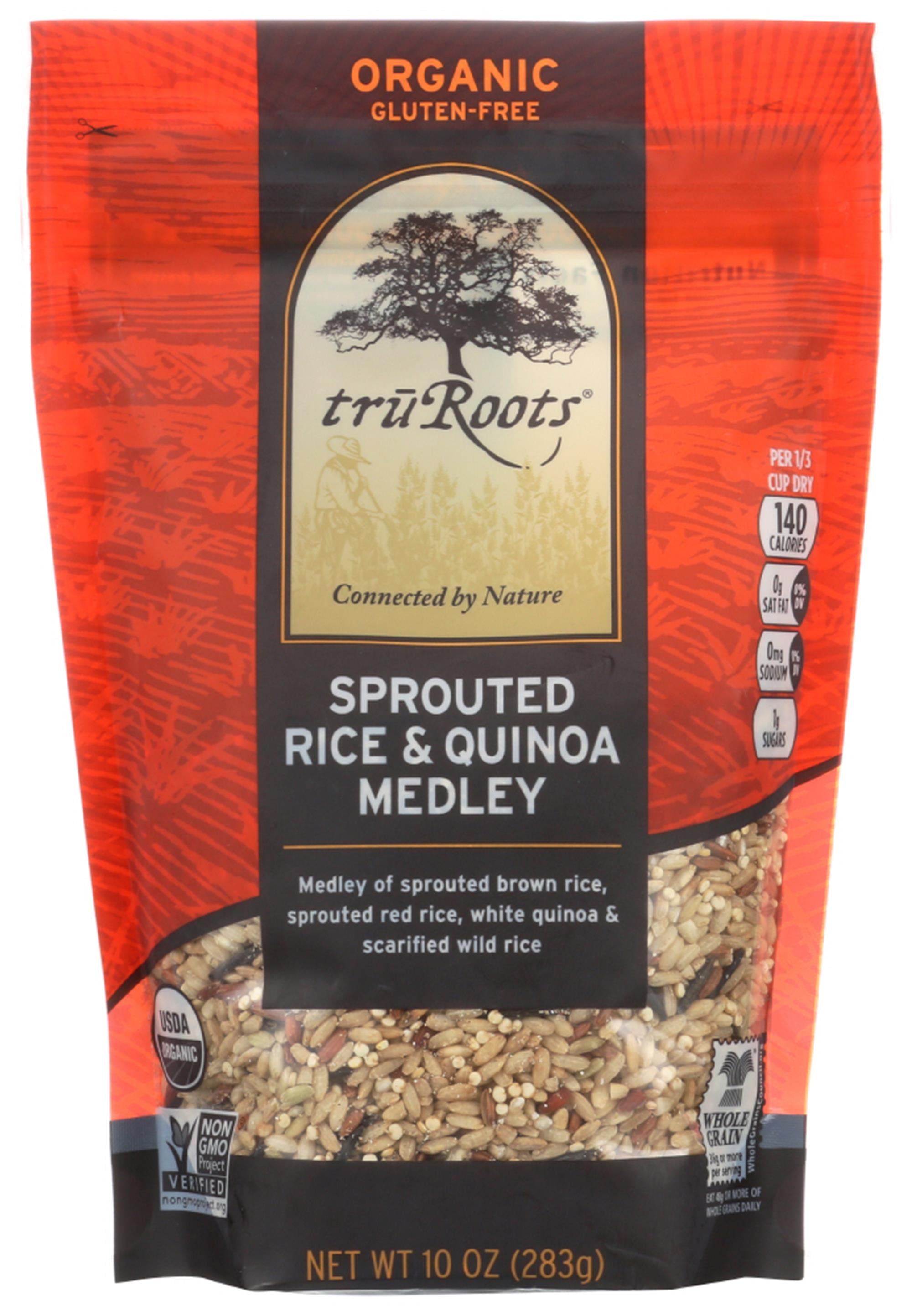 Truroots Sprouted Rice Quinoa Blend, 10 Oz