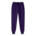 thumbnail image 1 of Trushirts Women's Plus 3XL Purple Jogger Pants - 100% Polyester Lightweight, Wrinkle-Resistant with Elastic Drawstring Waist, Tapered Leg for Gym & Loungewear | Walmart, 1 of 6