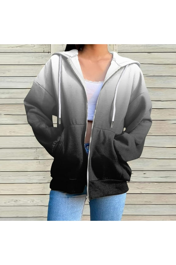 Womens Gray Polyester Spandex Coat - Durable Soft, S-XXXL Spring Fall Outerwear, Layerable for Everyday & Office Use,Size 3XL