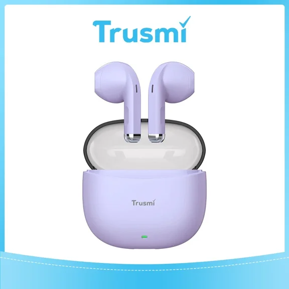 Trusmi Semi-In-Ear Wireless Headphones Purple
