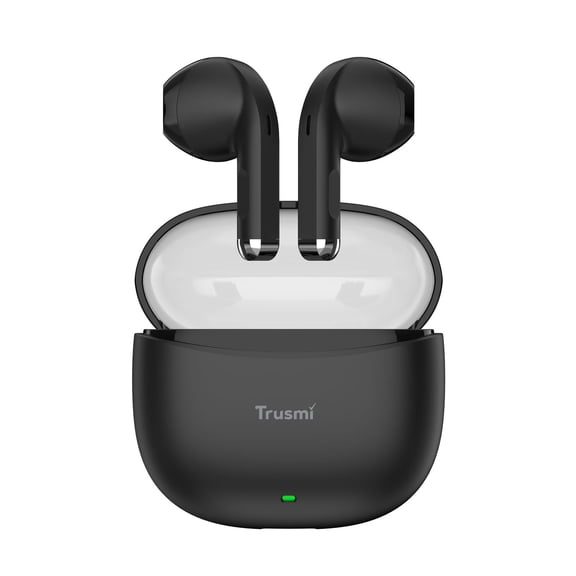 Trusmi WS04 Semi-In-Ear Wireless Earphone Colorful Series - Black