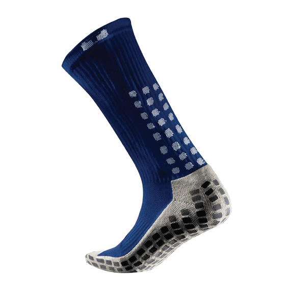 Trusox Mens 3.0 Cushion Crew Soccer Socks, Royal Blue, Large