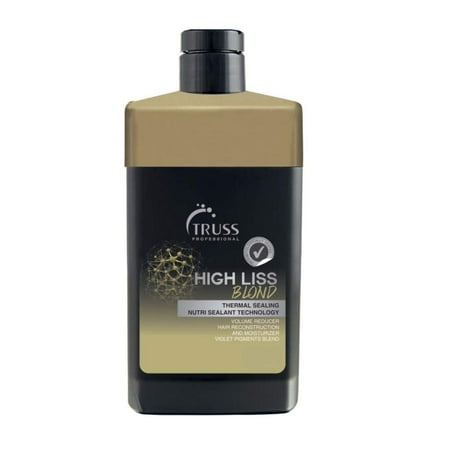 Truss High Liss Professional Blond, thermal sealing, nutri sealant technology - 21.98 fl oz/650 ml