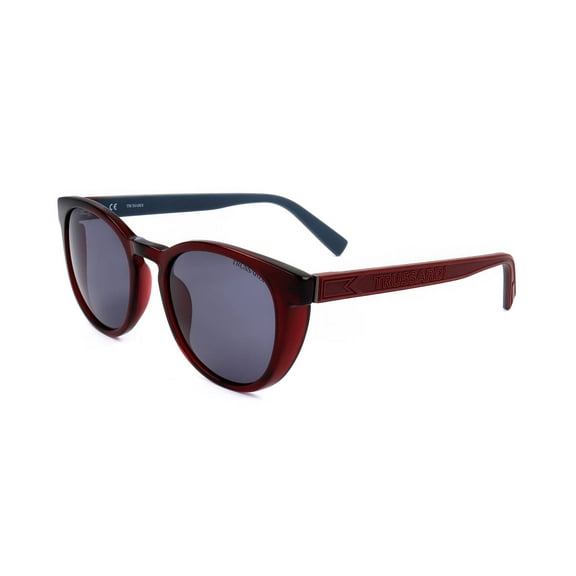Trussardi sunglasses STR384 MAN 51/20/145 0954 SHINY TRANSP-DARK BORDEAUX