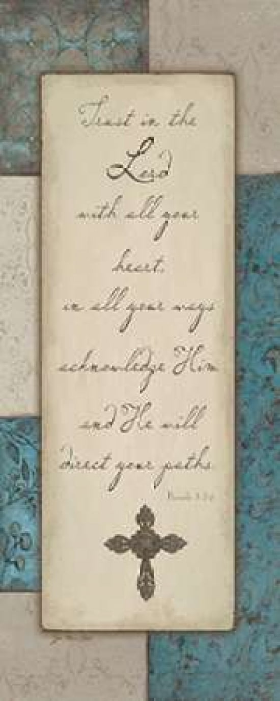 Trust Canvas Art - Jo Moulton (10 x 20)