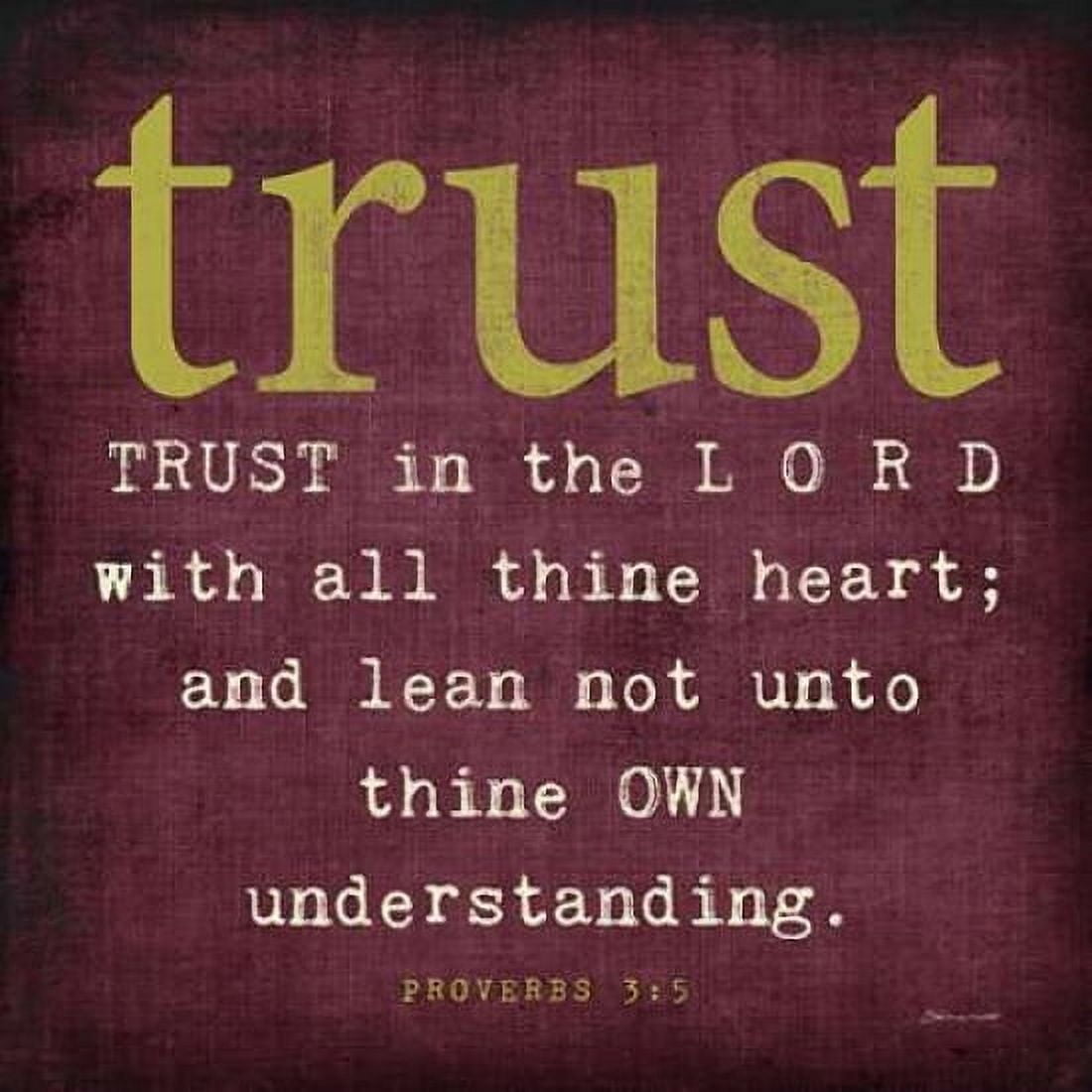 Trust Canvas Art - Stephanie Marrott (24 x 24)