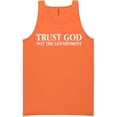 thumbnail image 1 of Trust God Not The Government Neon Tank Top, 1 of 1