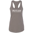 thumbnail image 1 of Trust God Not The Government Racerback Tank, 1 of 2