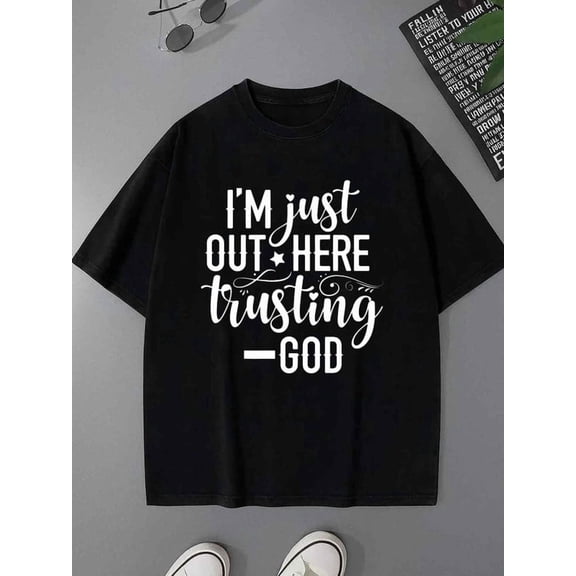 Trust in God Tee men lover 180G 100% Cotton black grey heart Unique Design Unisex Shirt Graphic Tee tshirts Trendy Unisex Shirt Cotton tshirts Casual Unisex Shirt Graphic tshirts