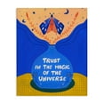 thumbnail image 1 of Trust In Magic Of Universe Canvas Wall Art, design by Nabeela Rumi, 1 of 8