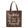 thumbnail image 1 of Trust In The Lord Brown Tote Bag - Proverbs 3:5, 1 of 2