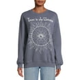 thumbnail image 1 of Trust In the Universe Juniors Graphic Sweatshirt, 1 of 5