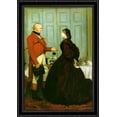 thumbnail image 1 of Trust Me 28x40 Large Black Ornate Wood Framed Canvas Art by John Everett Millais, 1 of 2