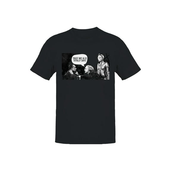 Trust Me! AI is Totally Safe Men's T-shirt