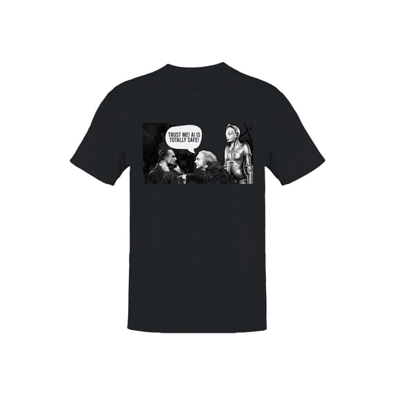 Trust Me! AI is Totally Safe Men's T-shirt