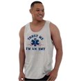 thumbnail image 1 of Trust Me An EMT Emergency Medical Tech Tank Top T Shirts Men Women Brisco Brands L, 1 of 5