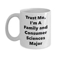 thumbnail image 1 of Trust Me, I'm A Family and Consumer Sciences Major Mug - Funny Coffee Cup - Cute Graduation Gag Gifts Ideas for Friends and Classmates, 1 of 1