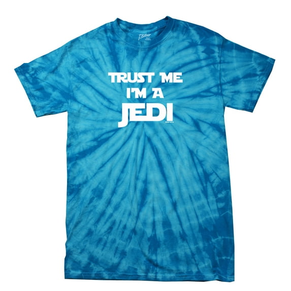 Trust Me I'm A Jedi Short Sleeve T-shirt Funny Retro Humorous Saracastic -Bluetiedye-XXXL