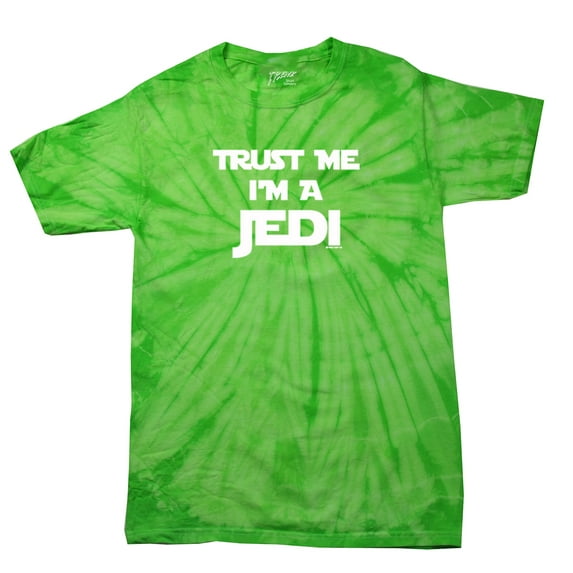 Trust Me I'm A Jedi Short Sleeve T-shirt Funny Retro Humorous Saracastic -Limetiedye-XXXL