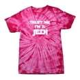 thumbnail image 1 of Trust Me I'm A Jedi Short Sleeve T-shirt Funny Retro Humorous Saracastic -Pinktiedye-Small, 1 of 4