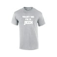thumbnail image 1 of Trust Me I'm A Jedi Short Sleeve T-shirt Funny Retro Humorous Saracastic -Sportsgray-XXXL, 1 of 4