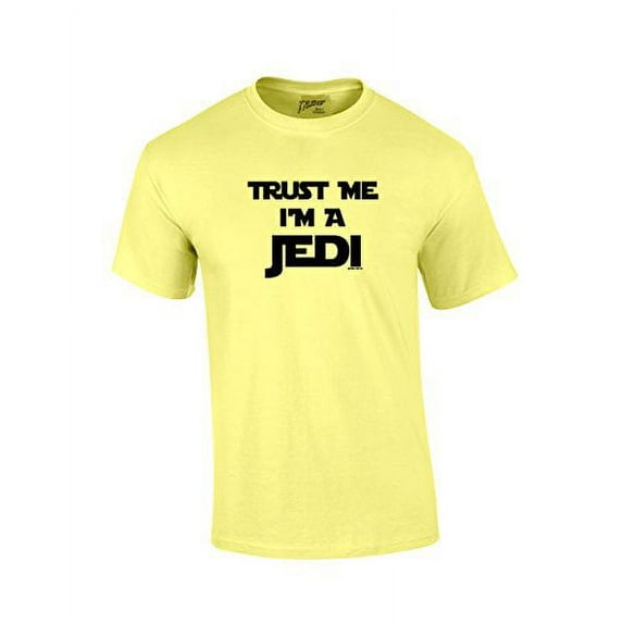 Trust Me I'm A Jedi Short Sleeve T-shirt, Funny Short Sleeve T-shirts-Banana-5Xl