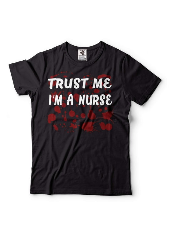 Trust Me I'm A Nurse Shirt Nurse Halloween Costume Halloween Gifts Womens Halloween Outfit