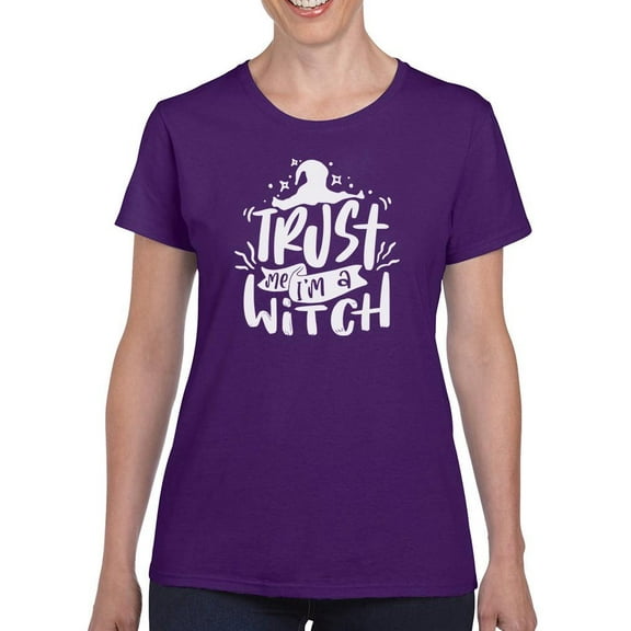 Trust Me I'm A Witch T-Shirt Women -Image by Shutterstock, Female Large