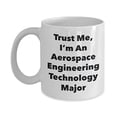 thumbnail image 1 of Trust Me, I'm An Aerospace Engineering Technology Major Mug - Funny Coffee Cup - Cute Graduation Gag Gifts Ideas for Friends and Classmates, 1 of 1