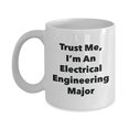 thumbnail image 1 of Trust Me, I'm An Electrical Engineering Major Mug - Funny Coffee Cup - Cute Graduation Gag Gifts Ideas for Friends and Classmates, 1 of 1