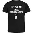 thumbnail image 1 of Trust Me Im A Programmer Black Adult T-Shirt - Medium, 1 of 1