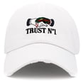thumbnail image 1 of Trust No1 Snake Vintage Distressed Dad Hat Cotton Adjustable Baseball Cap, 1 of 1