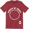thumbnail image 1 of Trust Of Circle You Funny Mean Rude Party Men's T-Shirt, 1 of 4