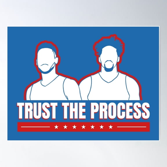 Trust The Process Poster Wall Art, Modern Wall Decor, 8x12 UNFRAMED