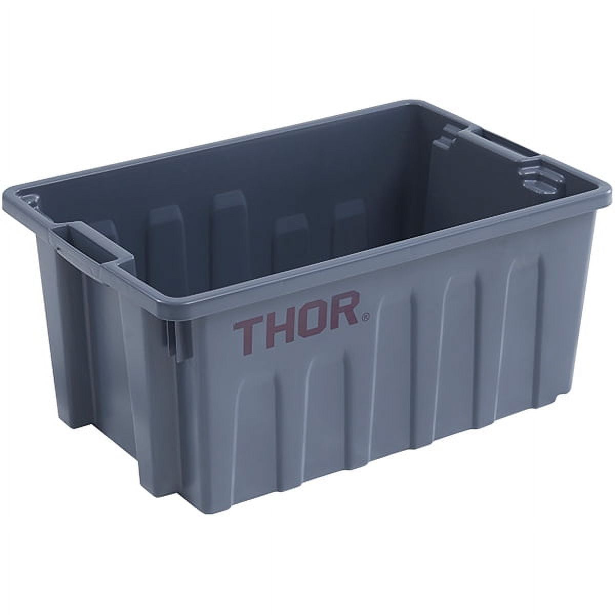 Detail Thor Large Totes With Lid Storage Box (Black/75L) - Shop goodforit  Storage - Pinkoi