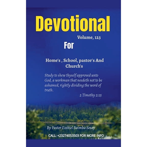 Trust Time Volumes Devotional, Book 123, (Paperback)