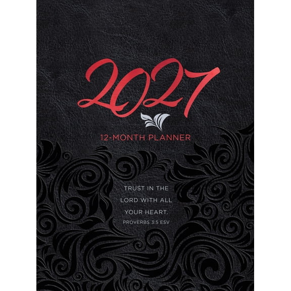 Trust in the Lord (2027 Planner) Faux Ziparound: 12-Month Weekly Planner, (Hardcover)