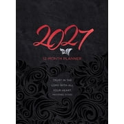 Trust in the Lord 2027 Planner Faux Ziparound 12-Month Weekly Planner, Hardcover