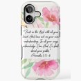thumbnail image 1 of Trust in the Lord Scripture Bible Verse Faith Case for iPhone 17 to 11 Pro Max, 1 of 2