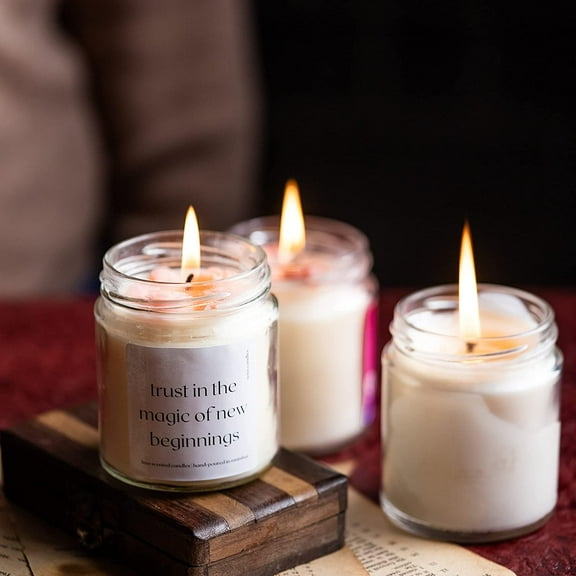 Trust in the magic of new beginnings | Scented Candles For Home | Scented Candles For Home Decor | Scented Candles Gift Set