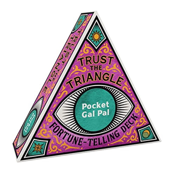 Pre-Owned Trust the Triangle Fortune-Telling Deck: Pocket Gal Pal (Trust the Triangle Fortune-telling Decks) Paperback