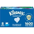 thumbnail image 1 of Trusted Care Facial Tissues, 8 Flat Boxes, 200 Tissues per Box, 2-Ply, Packaging May Vary, 1 of 4