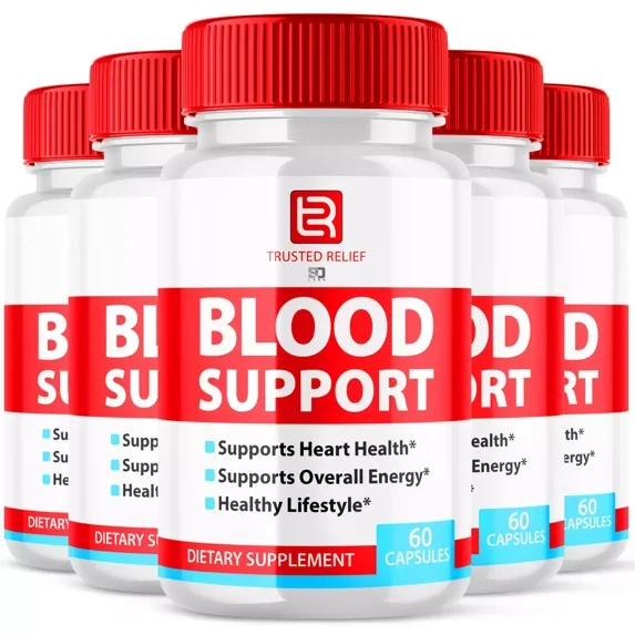 Trusted Relief Advanced Blood Support Formula, Extra Strength Glycogen Supplement 300 Capsules