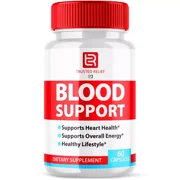 Trusted Relief Advanced Blood Support Formula, Extra Strength Glycogen Supplement 60 Capsules